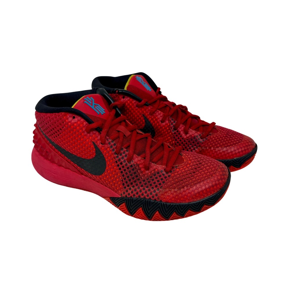 Nike Kyrie 1 Deceptive Red Men's Sz 7.5 Basketball Shoes 705277-606 Red Black - Picture 9 of 16
